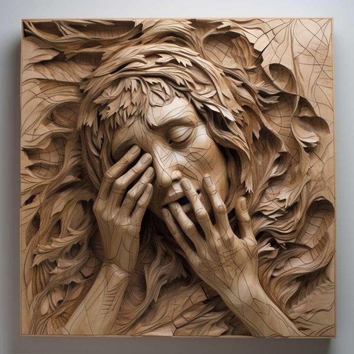 نموذج ثلاثي الأبعاد لآلة CNC 3D Art 